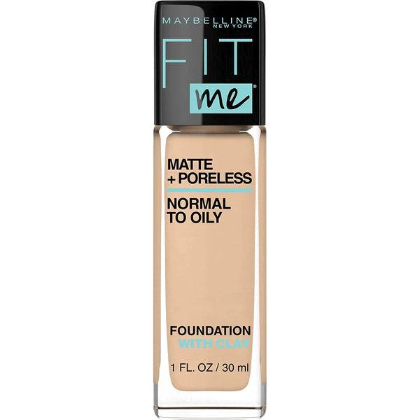 Maybelline New York Fit Me Dewy Smooth/ Matte Pore less Liquid Foundation Pump