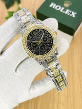 Rolex Ladies Watch (Fully stone covered)